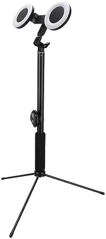 Abaodam 3 pcs Cellphone Selfie lamp Fill Light Mobile Phone Selfie lamp Mobile Phone LED Ring lamp Selfie Light Tripod Cellphone Tripod Selfie Stick Tripod Bracket Fall to The Ground - Image 6