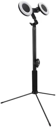 Abaodam 3 pcs Cellphone Selfie lamp Fill Light Mobile Phone Selfie lamp Mobile Phone LED Ring lamp Selfie Light Tripod Cellphone Tripod Selfie Stick Tripod Bracket Fall to The Ground - Image 5