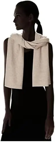 Vince womens Boiled Cashmere Clean Edge Knit Scarf - Image 3