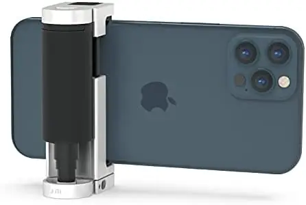 Just Mobile ShutterGrip 2 Secure Camera Handle Holder Removable Bluetooth Remote Clicker/Remote, FaceTime Zoom Stand, Selfie Stick/Tripod for iPhone Android Silver+ Pink (2 PCS Pack) - Image 2