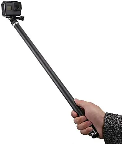 JHWSX Aluminum Alloy Extendable Handheld Selfie Stick Telescoping Pole for Smartphone Action - Image 5