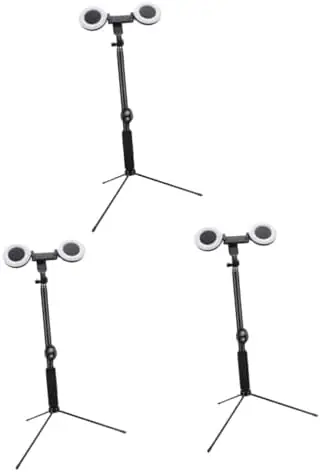 Abaodam 3 pcs Cellphone Selfie lamp Fill Light Mobile Phone Selfie lamp Mobile Phone LED Ring lamp Selfie Light Tripod Cellphone Tripod Selfie Stick Tripod Bracket Fall to The Ground