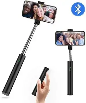 JHWSX Selfie Stick Tripod, Extendable Selfie Stick with Remote, Compatible with Phone