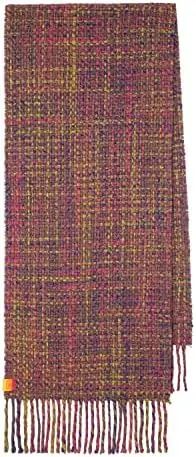 Paul Smith WOMEN SCARF MULTICOLOUR, PINK, One Size